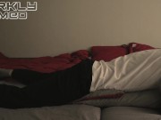 Morning routine. Daddy moans loudly imagining that he fucks your tight wet pussy in a missionary 2/16