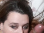 Deep blowjob , handjob and cum in mouth 11/16