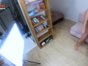 Behind the Scenes of Intense Anal Play: Double Penetration and a Threesome with a Makeup Artist 7/16