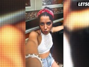 Sexy Slut Bad Lady Drilled Deep by Hostel Manager - LETSDOEIT 1/16