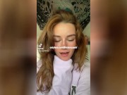 Sexy home movie of Lena Mouse getting creampied! 7/16