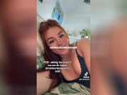 Tight Petite Pussy Leaking Cum *TIKTOK LIVE* 10/16