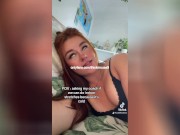 Tight Petite Pussy Leaking Cum *TIKTOK LIVE* 12/16