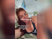 Tight Petite Pussy Leaking Cum *TIKTOK LIVE* 8/16