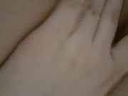 I take off my panties in the bathroom, fuck myself with a dildo in my pussy and sic on your face at 14/16