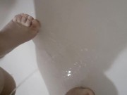 I take off my panties in the bathroom, fuck myself with a dildo in my pussy and sic on your face at 16/16