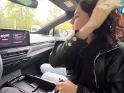 Unforgettable Blowjob Compilation: Darcy Dark Delivers Epic Oral Sessions in a Car 2/16