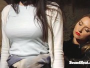 Sexy Lesbian Mistress Moans And Orgasms From Massage With A Girl 7/16