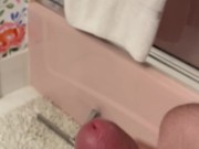 Solo masterbation cum. 6/16