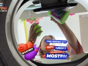 Неопытная Жена Застряла...Смеялись и Дрочили Всем Офисом 1/16