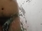 HOT ARMY DID HIS ROUTINE IN THE SHOWER  PART 2 10/16