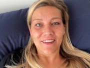 My cunt squirts several times in bed! Cumshot | Squirting | 4 orgasms 10/16