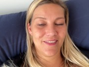 My cunt squirts several times in bed! Cumshot | Squirting | 4 orgasms 3/16