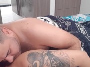 MY SUGAR GIVES ME A NICE FUCK BEFORE GOING TO WORK. 6/16