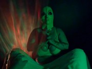 BBW ALIEN APPEARS TO COLLECT YOUR SPERM 2/16