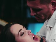 Hot brunette couldnt wait for her man to come home 4/16