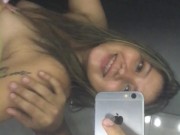 My boyfriend gives my ass a nice fuck in the bathroom of my apartment 13/16