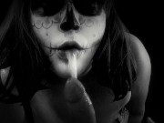 Quick Blowjob while I ride a Magic Wand. 15/16