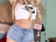 Rubia caliente abriendo el culo para ti 4/16