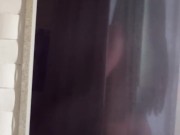 Behind the scenes before recording with Geovanna Paes 15/16