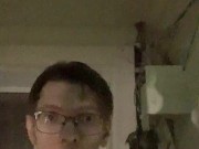 Naked walking in the stairwell 11/16