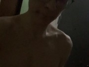 Naked walking in the stairwell 14/16