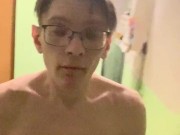 Naked walking in the stairwell 9/16