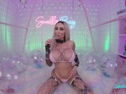 Big tits blonde Danae Mari tease my cock 2/16