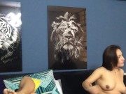 trio of horny girls masturbate and scissor. 12/16