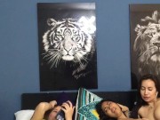 I masturbate my stepsister in the presence of her horny girlfriend 13/16