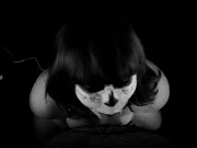 Cumming hard from the Magic wand while his cock is in my throat!