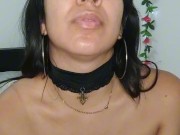 Masturbating with my black tights on 3/16