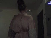 «Измена жене. Накормил беременную соседку ананасовой спермой» 3/16