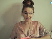 «Измена жене. Накормил беременную соседку ананасовой спермой» 4/16