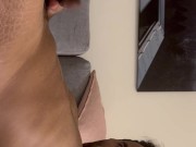 Athletic guy playing with his cock and ass 3/16