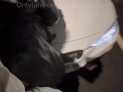 Picking up girl in leather coat 9/16