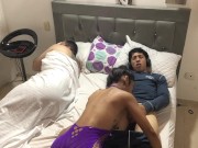 I fuck my stepbrother at my stepdad's house 7/16