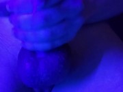 Look up at my cock while I cum on you! OwO