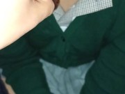 HIJASTRA RECIBE CLASES DE SEXO ORAL POR PARTE  DEJA TOCAR! 8/16