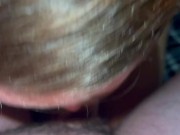 Lesbian teen sucks her first dick and swallows her first load after fuckin girlfriends brother 2/16