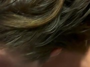 Sexy 18 year old gags while trying to swallow massive load during blowjob 10/16