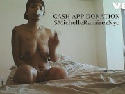 LESBIAN DIKES GIVE BIG DICK BLOW JOB COSPLAY HAT EBONY BROWN 2/16