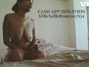 LESBIAN DIKES GIVE BIG DICK BLOW JOB COSPLAY HAT EBONY BROWN 4/16