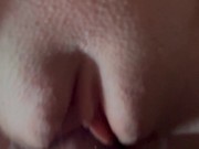 Close up perfect teen pussy farting while being fucked from behind. Her first time doggystyle 2/16