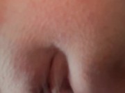 Close up perfect teen pussy farting while being fucked from behind. Her first time doggystyle 6/16