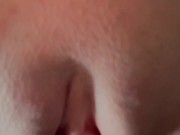 Close up perfect teen pussy farting while being fucked from behind. Her first time doggystyle 8/16