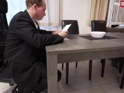 Tattooed Boss Milf With Huge Tits Gets Fucked In The Ass By Intern - Mydirtyhobby 2/16