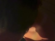 Sucking strangers dick on cruise ship balcony while people are at the bar below 4/16