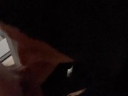 Sexy teen sucks crew members dick on cruise ship balcony 15/16