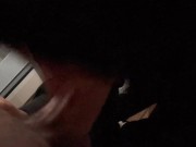 Sexy teen sucks crew members dick on cruise ship balcony 3/16